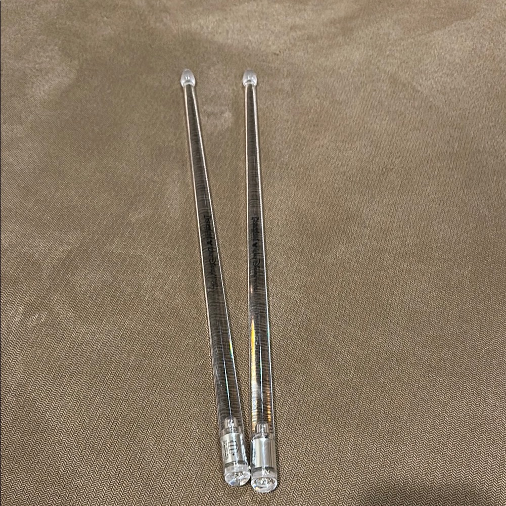 Clear Acrylic Drum Sticks